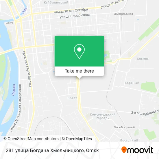 281 улица Богдана Хмельницкого map