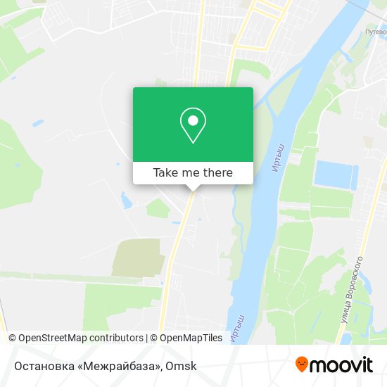 Остановка «Межрайбаза» map