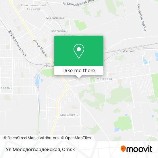 Ул Молодогвардейская map