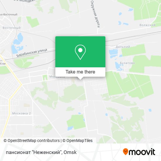 пансионат "Неженский" map