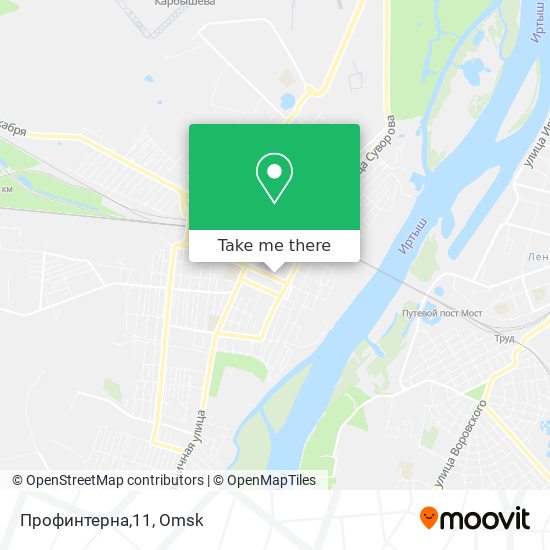 Профинтерна,11 map