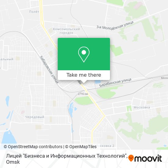 Лицей "Бизнеса и Информационных Технологий" map