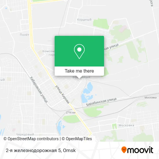 2-я железнодорожная 5 map