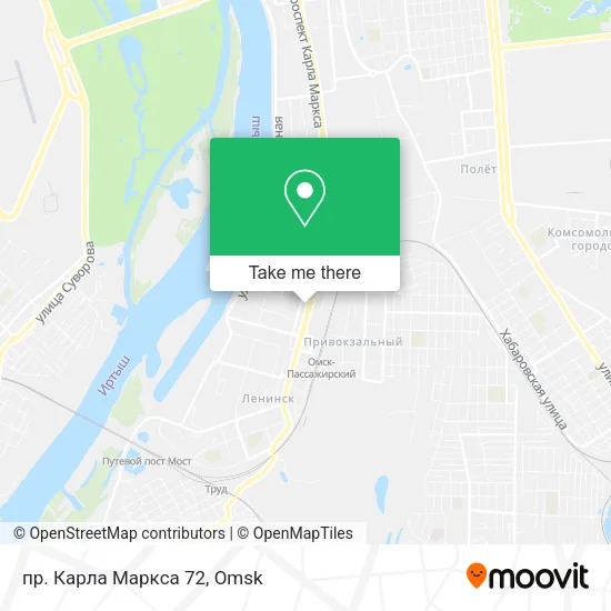 пр. Карла Маркса 72 map