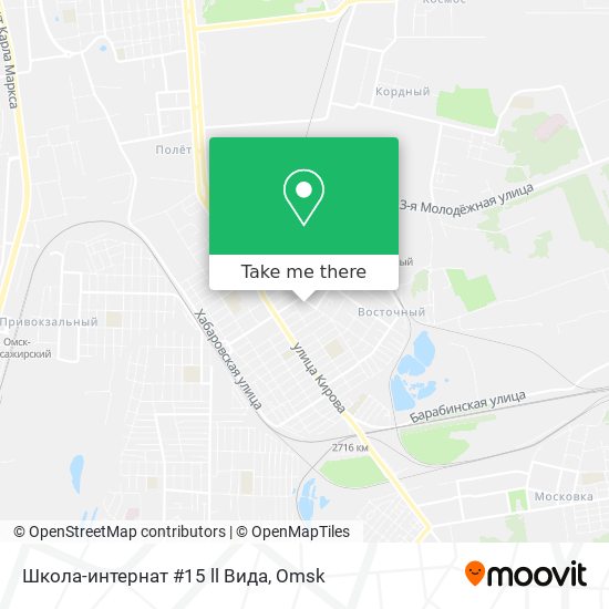 Школа-интернат #15 ll Вида map