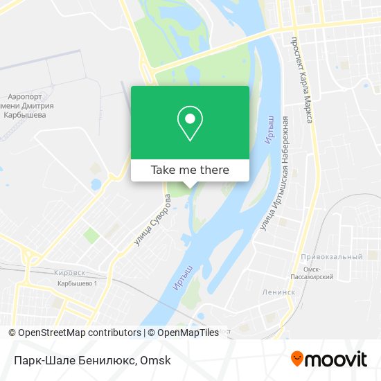 Парк-Шале Бенилюкс map
