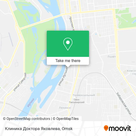 Клиника Доктора Яковлева map