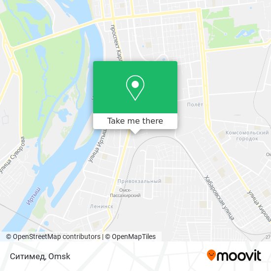 Ситимед map