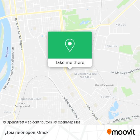 Дом пионеров map