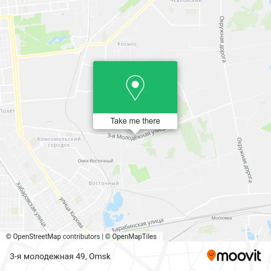 3-я молодежная 49 map