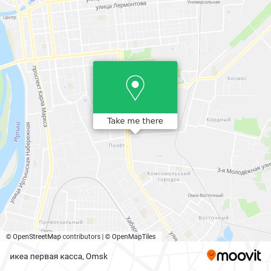 икеа первая касса map