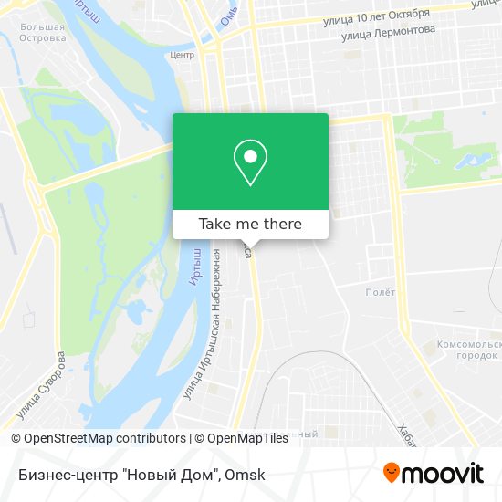 Бизнес-центр "Новый Дом" map