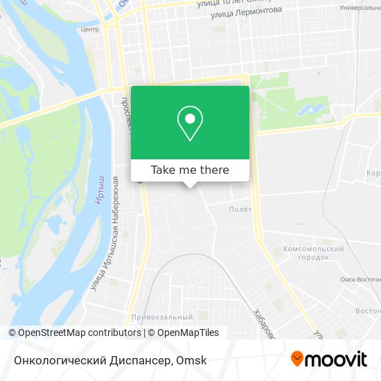 Онкологический Диспансер map