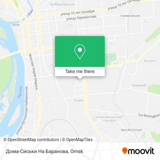 Дома-Сиськи На Баранова map