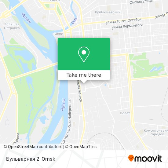 Бульварная 2 map
