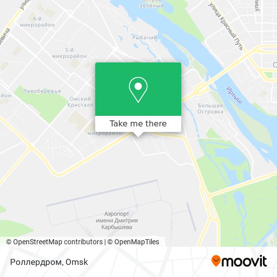 Роллердром map