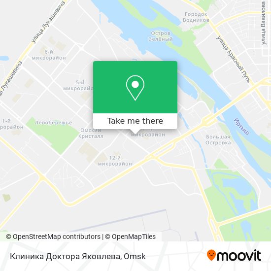Клиника Доктора Яковлева map