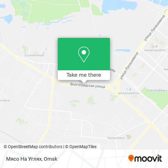 Мясо На Углях map