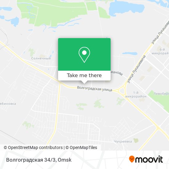 Волгоградская 34/3 map