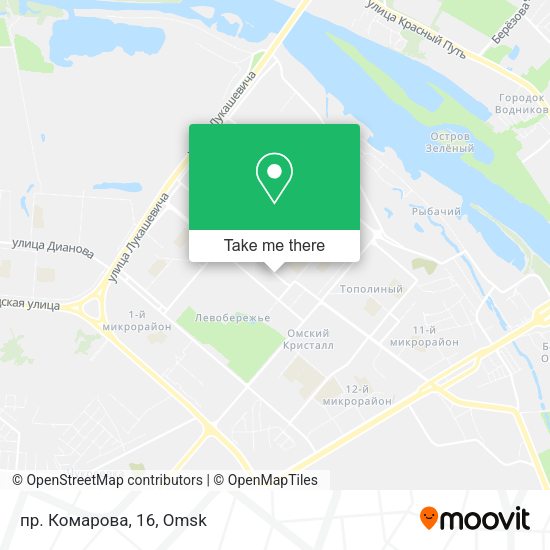 пр. Комарова, 16 map