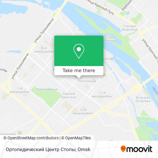 Ортопедический Центр Стопы map