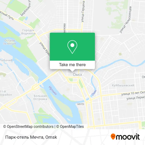 Парк-отель Мечта map