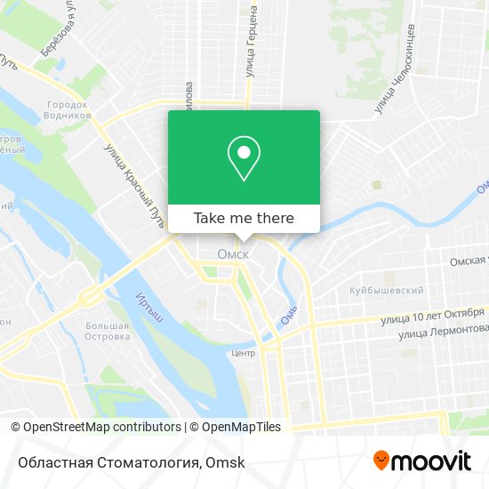 Областная Стоматология map
