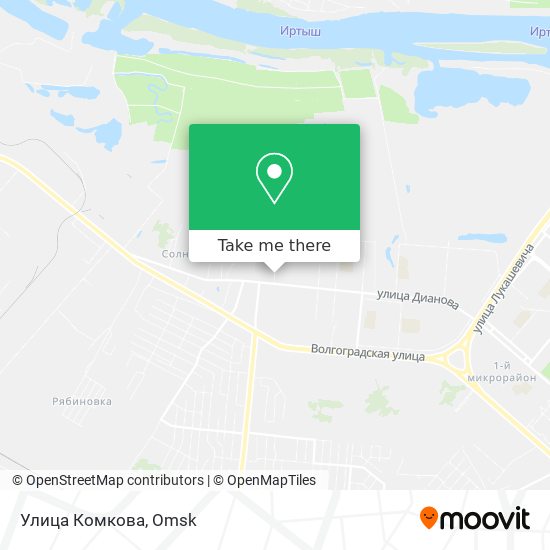 Улица Комкова map