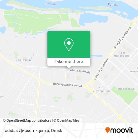 adidas  Дисконт-центр map