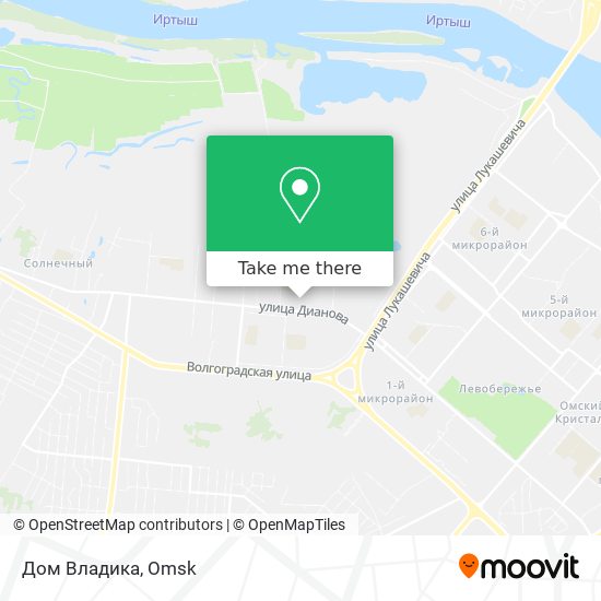 Дом Владика map