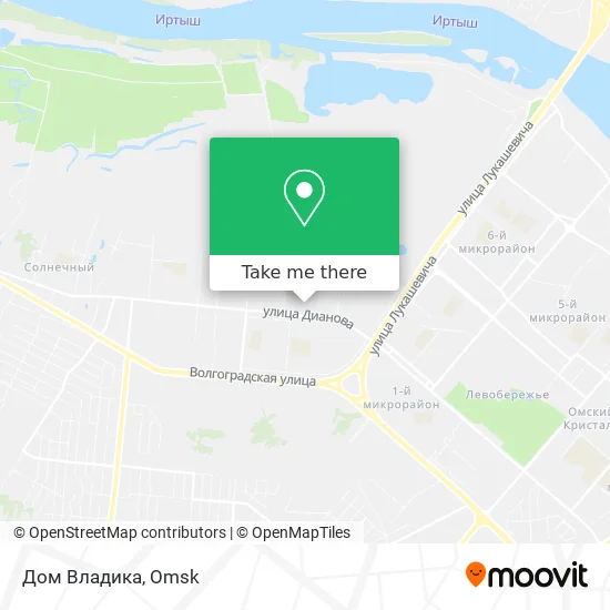 Дом Владика map
