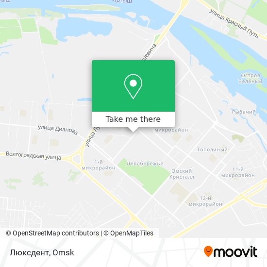 Люксдент map