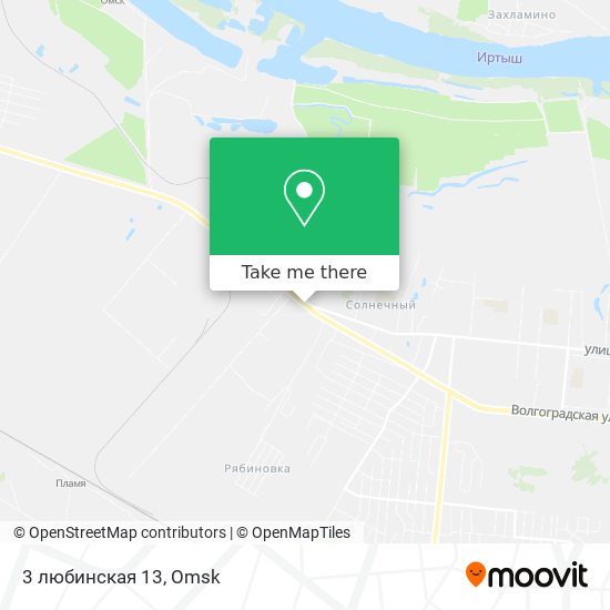 3 любинская 13 map