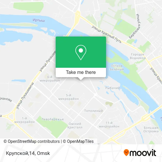 Крупской,14 map