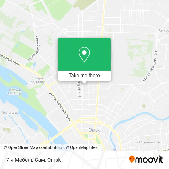 7-я Мебель Сам map