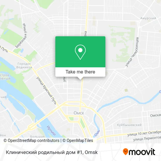 Клинический родильный дом #1 map