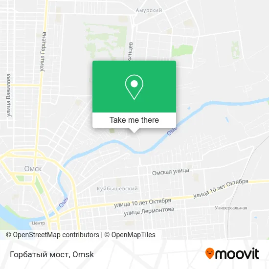 Горбатый мост map