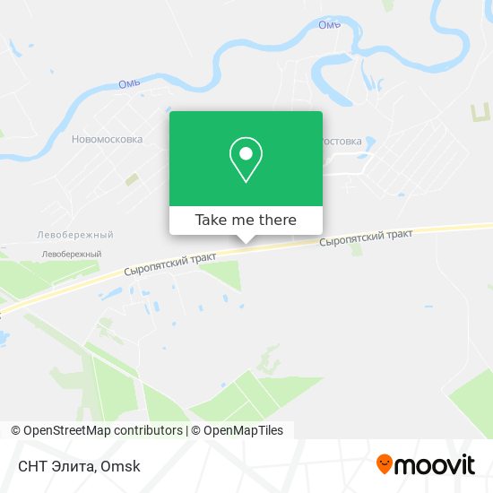СНТ Элита map