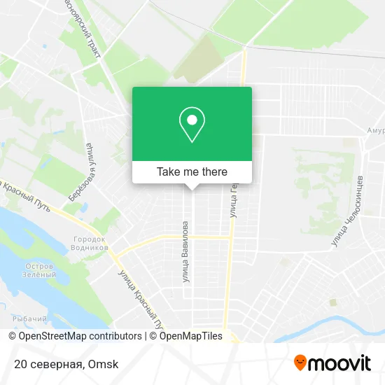 20 северная map
