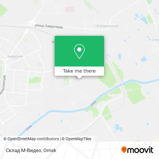 Склад М-Видео map