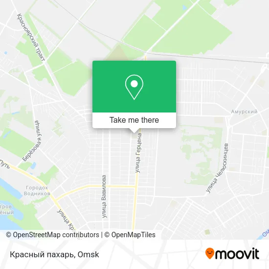 Красный пахарь map