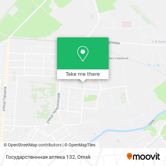 Государствннная аптека 132 map