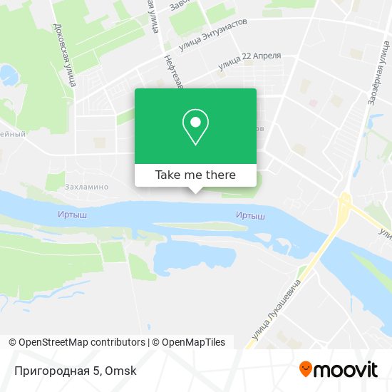 Пригородная 5 map