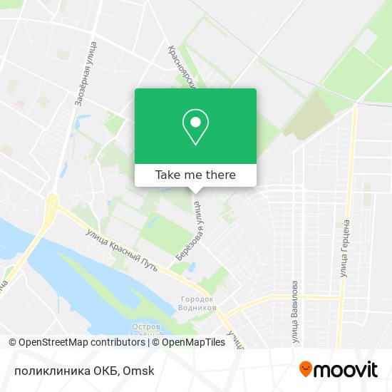 поликлиника ОКБ map