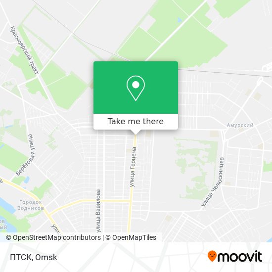 ПТСК map