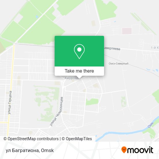 ул Багратиона map