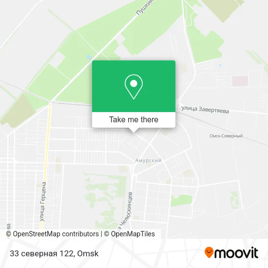 33 северная 122 map