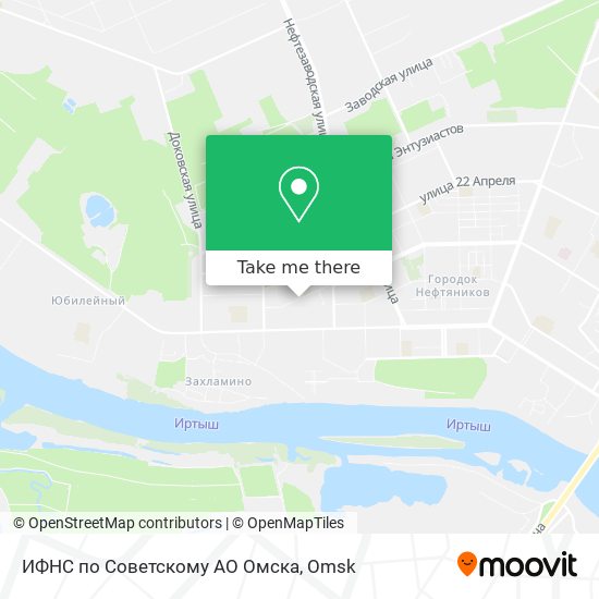ИФНС по Советскому АО Омска map