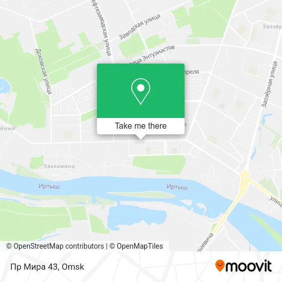 Пр Мира 43 map