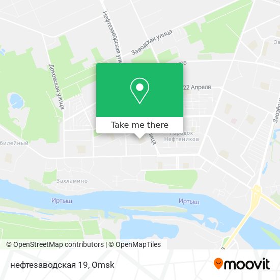 нефтезаводская 19 map